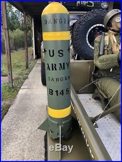 Military Practice Bomb Dummy Inert Display US Army Navy Air Force Marine
