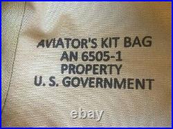 NEW! US Army AAF WW2 AIRCREW AVIATOR KIT BAG REPRO for Flight Jacket etc