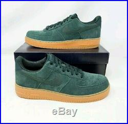 NIKE Air Force 1 07 LV8 Suede Shoes AA1117 300 Outdoor Green Men's US Size 10