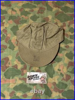 NOS Vintage WWII U. S. Army Air Force A3 Mechanic HBT Cap Size 7 1/4