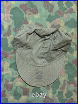 NOS Vintage WWII U. S. Army Air Force A3 Mechanic HBT Cap Size 7 1/4