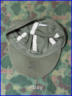 NOS Vintage WWII U. S. Army Air Force A3 Mechanic HBT Cap Size 7 1/4