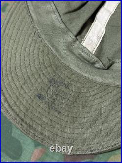 NOS Vintage WWII U. S. Army Air Force A3 Mechanic HBT Cap Size 7 1/4