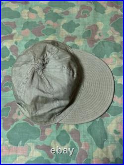 NOS Vintage WWII U. S. Army Air Force A3 Mechanic HBT Cap Size 7 1/8