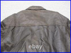 NWT Vintage Type A-2 US Army Air Force Leather Bomber Flight Jacket 2XL Big