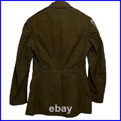 Named Harris 1940's WWII US Army Air Corp Jacket AACS Communications Specialists