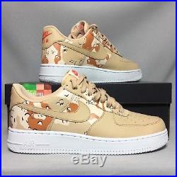 Nike Air Force 1'07 LV8 UK9 823511-202 Camo EUR44 US10 Camouflage Beige army 07
