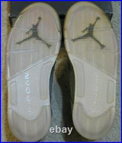 Nike Air Jordan 5 V Retro Shoes 2011 Wolf Grey 3M White Cool 11 Red Suede Men 10