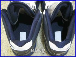 Nike Air Max Lebron 8 VIII V/2 Shoes Yankees Navy Blue White Jordan Men 10 10.5
