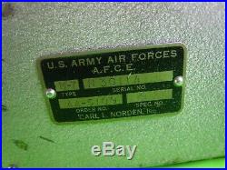 Norden M7 Gyro US Army Air Force WWII 1940's. Nice