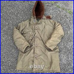 OG VTG WW2 1940s B9 Parka US ARMY AIR FORCE Flight Coat Jacket Conmar