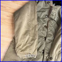 OG VTG WW2 1940s B9 Parka US ARMY AIR FORCE Flight Coat Jacket Size Large