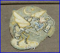 ORIGINAL WW2 US Army Air Force 418th Night Fighter Squadron Patch Insignia