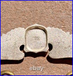 ORIGINAL WW2 US Army Air Force AAF Sterling 3-Inch Pilot Wing Badge Pin LGB