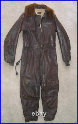ORIGINAL WW2 US NAVY AIR CORP ELECTRIC HEATED FLIGHT SUIT COLVINEX CFN24 Army 40