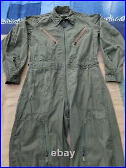 ORIGINAL WWII US ARMY AIR FORCE CORP AAF TYPE K-1 SUMMER FLYING SUIT Medium Long