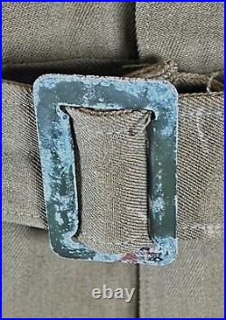 ORIGINAL WWII US Army Air Force Type A-4 Flight Suit withBelt