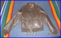 Official 1980's Reissue US Army Air Force A-2 Leather Flight Jacket Avirex