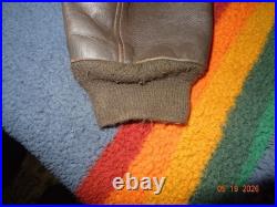 Official 1980's Reissue US Army Air Force A-2 Leather Flight Jacket Avirex