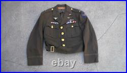 Old US Army Air Forces WW2 era Officers Ike Jacket Dress Uniform Jacket USED