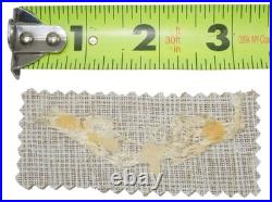 Orig WWII US Army Air Forces USAAF Liason Pilot Wing Patch Insignia Bullion CH17