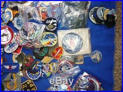 Original 50 year patch collection usaf us army nasa and other types