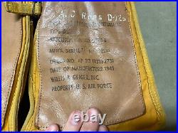 Original Post-WWII Korean War US Army Air Force Pilot B-5 Life Vest-dated 1949