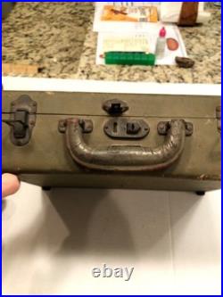 Original U. S. WW II Army Air Force A-12 Aircraft Bubble Sextant with Case