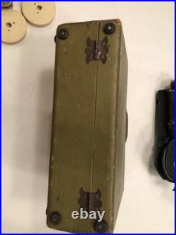 Original U. S. WW II Army Air Force A-12 Aircraft Bubble Sextant with Case