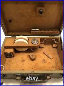 Original U. S. WW II Army Air Force A-12 Aircraft Bubble Sextant with Case