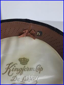 Original U. S. WWII Army Air Force Officer Crusher Cap White Cover