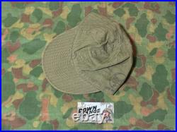 Original Vintage WWII U. S. Army Air Force A3 Mechanic HBT Cap Size 7