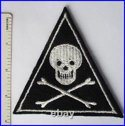 Original WW2 31st BOMB SQUADRON US ARMY AIR FORCE Skull & Bones PATCH No Glow