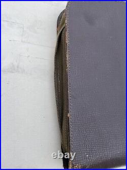Original WW2 Pilot Navigation Kit Air Forces US Army Leather Flight Satchel Bag