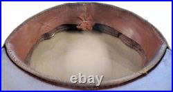 Original WW2 Tan Top US Army Air Force Officer Visor Cap with Eagle USAAF