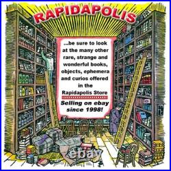 Original WW2 Tan Top US Army Air Force Officer Visor Cap with Eagle USAAF