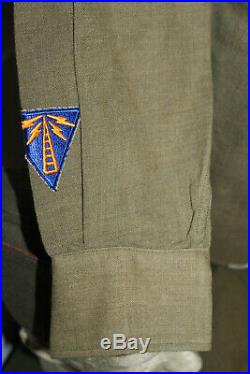 Original WW2 U. S. Army Air Forces 8th Air Force Airman's Named Uniform Grouping