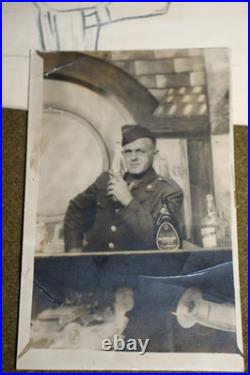 Original WW2 U. S. Army Air Forces Identified (Named) Medal Dog Tag & Paper Group