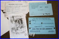 Original WW2 U. S. Army Air Forces Identified (Named) Medal Dog Tag & Paper Group