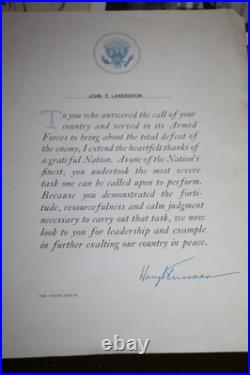 Original WW2 U. S. Army Air Forces Identified (Named) Medal Dog Tag & Paper Group