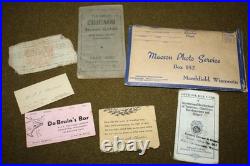 Original WW2 U. S. Army Air Forces Identified (Named) Medal Dog Tag & Paper Group