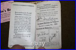 Original WW2 U. S. Army Air Forces Identified (Named) Medal Dog Tag & Paper Group