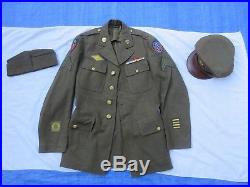 Original WW2 US Army 20th Air Force CBI China Burma NCO Uniform USAAF Group