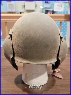 Original WW2 US Army Air Force USAAF Flak Helmet with Liner