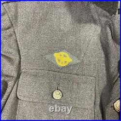 Original WWII U. S. Army 10th & CBI Air Force USAAF Wool Jacket Amazing Condition