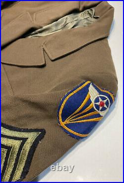 Original WWII U. S. Army 14th Air Force ANC WAC WAAC Nurse Brown Jacket Patch