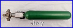 Original WWII U. S. Army Air Forces Bailout Breathing Oxygen Bottle H-1 Feb 44