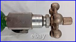 Original WWII U. S. Army Air Forces Bailout Breathing Oxygen Bottle H-1 Feb 44