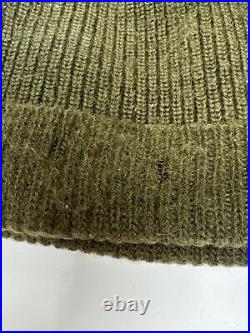 Original WWII US ARMY AIR FORCE A-4 MECHANIC WATCH CAP BEANIE GOODWEAR Hat Knit