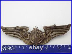 Original WWII US Army Air Force Bombardier Wings 3 Sterling Silver